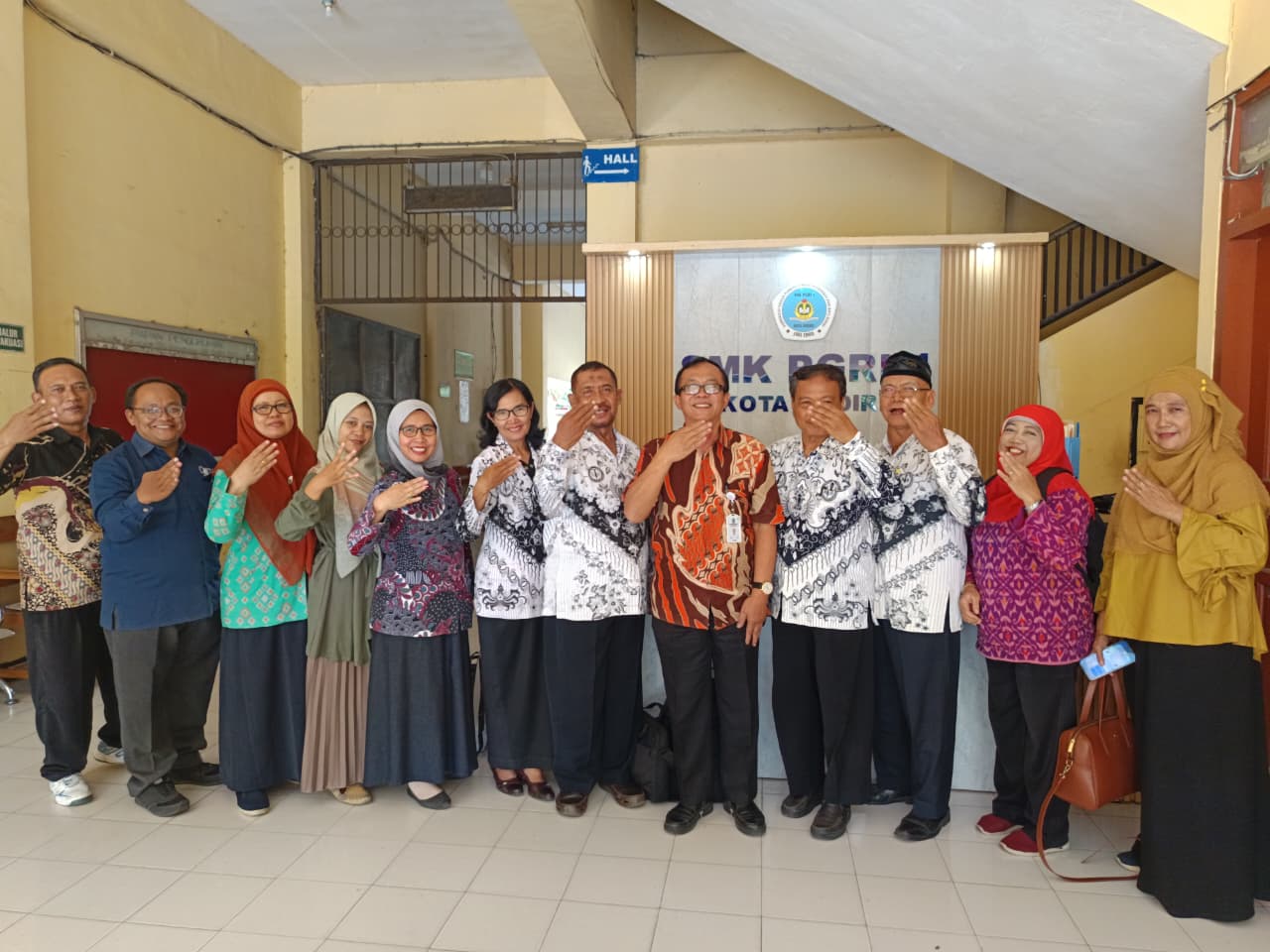 Monitoring dan Evaluasi (Monev) Lembaga oleh YPLP PGRI DASMEN di SMK PGRI 4 Kota Kediri