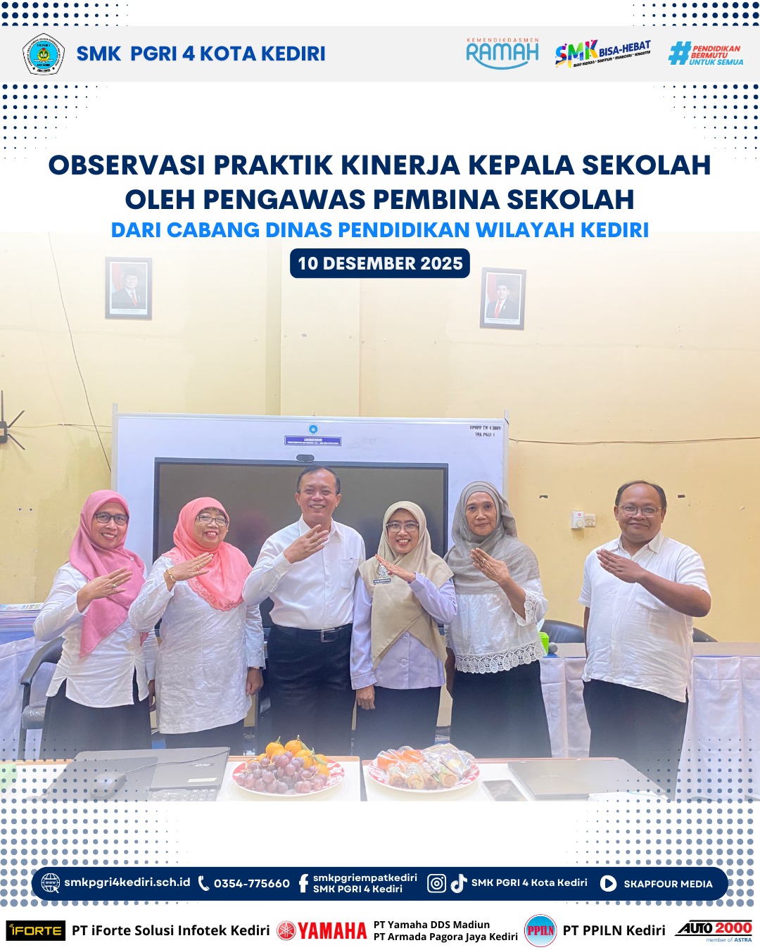 Evaluasi Praktik Kinerja Kepala Sekolah